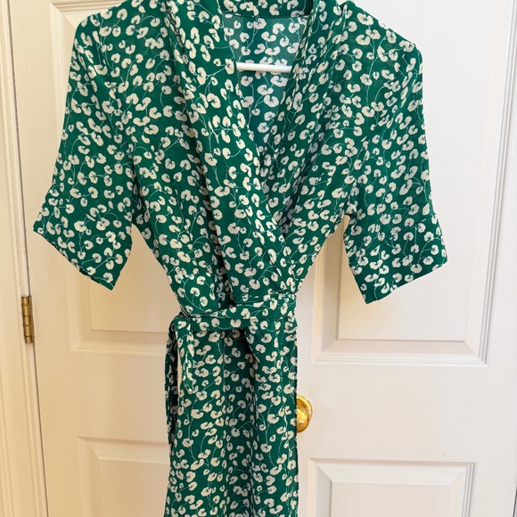 Silk Wrap Dress - Picture 1 of 2